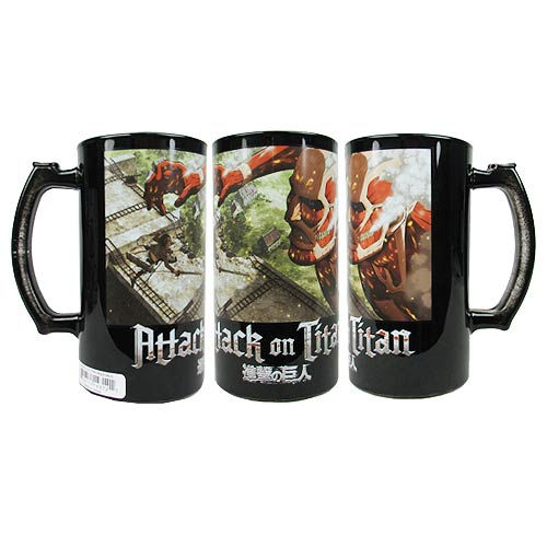 Attack on Titan Colossus Titan at the Wall 16 oz.  Mug