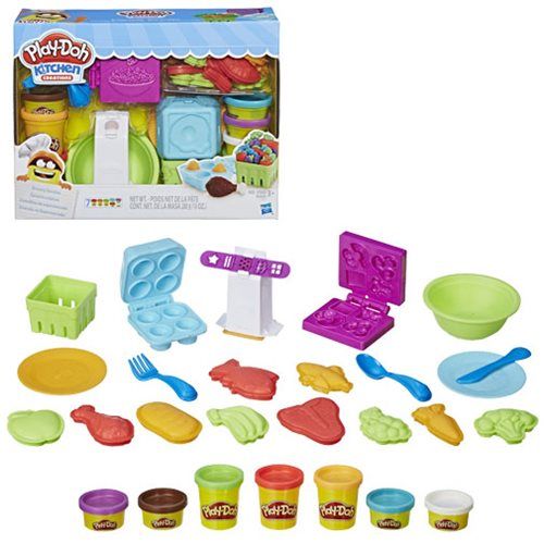 play doh kitchen creations grocery goodies