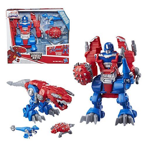 Transformers Rescue Bots Knight Watch Optimus Prime
