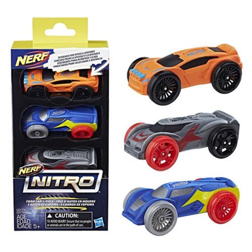 nerf foam cars