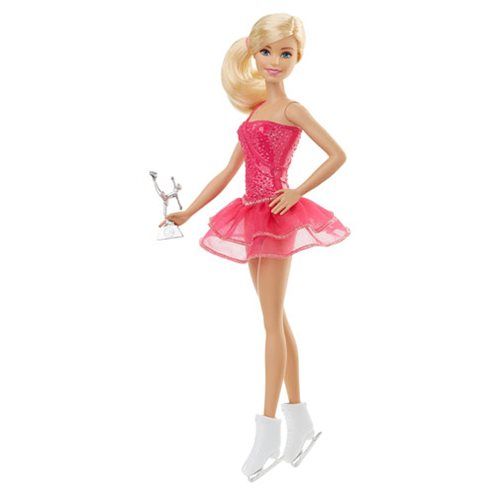 Barbie Careers Ice Skater Doll, Not Mint