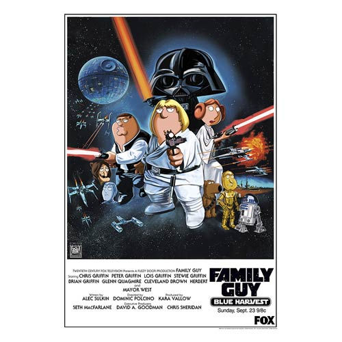 Star Wars Family Guy Blue Harvest 