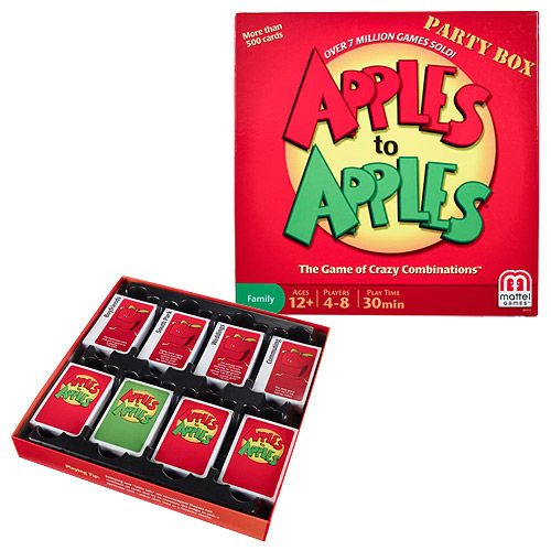 apples to apples party box