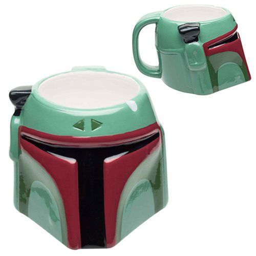 Star Wars Boba Fett Ceramic Molded Mug