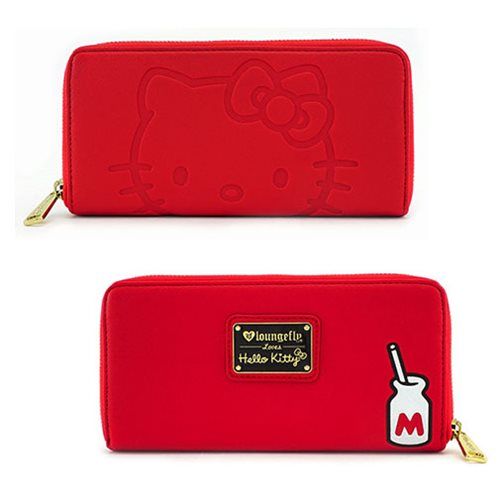 Hello Kitty Red Zip-Around Wallet