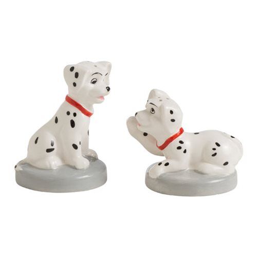 101 Dalmatians Puppies Sculpted Salt and Pepper Shaker Set