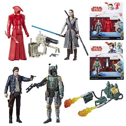 Star Wars: The Last Jedi 3 3/4-Inch Action Figure 2-Packs Wave 1 Set