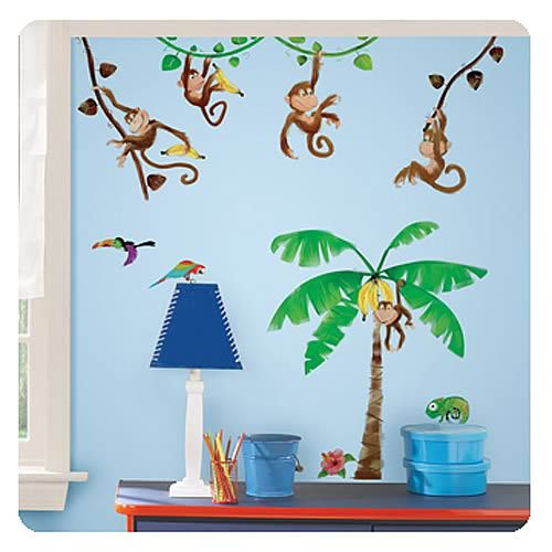 Morrow Monkeys Peel and Stick Wall Decals