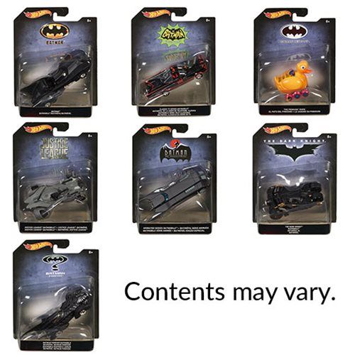 Hot Wheels Batman 1:50 Scale Vehicle 2018 Wave 2 Case