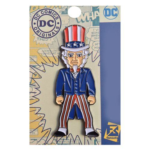 DC Comics Justice Society of America Uncle Sam Pin