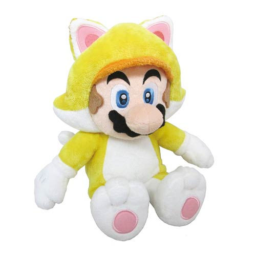 cat mario plush