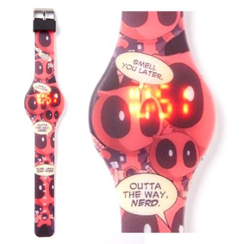 deadpool led watch