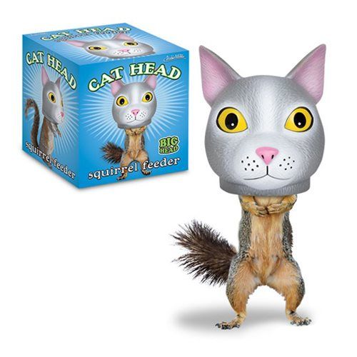 Cat Head Squirrel Feeder