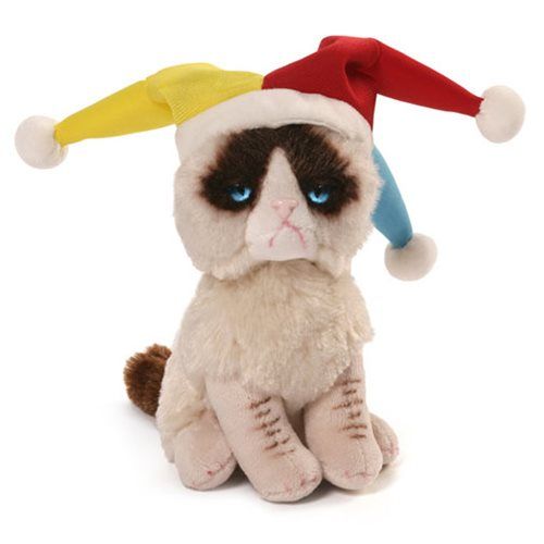 stuffed grumpy cat