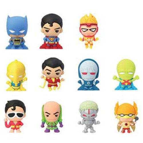 DC Super Powers 3-D Figural Key Chain 6-Pack