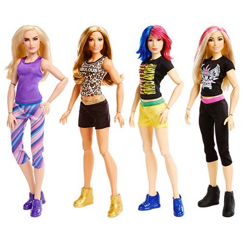 wwe mattel dolls