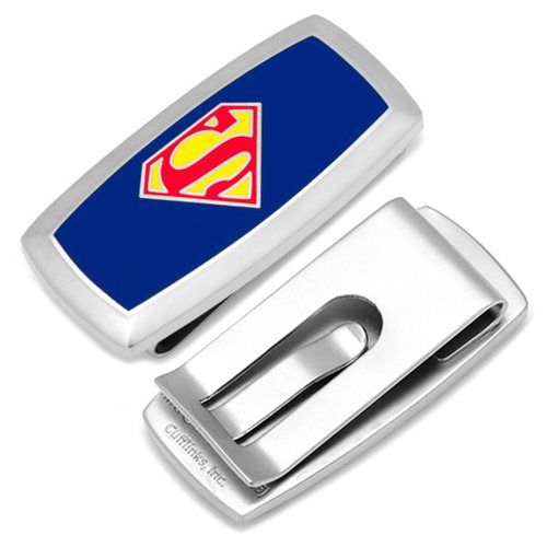 Superman Shield Logo Cushion Money Clip