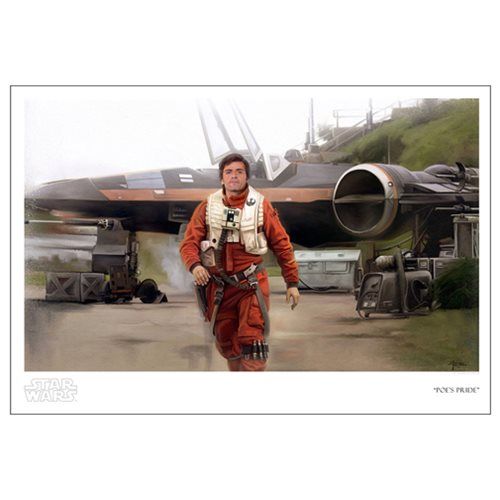 Star Wars: The Force Awakens Poe's Pride by Brian Rood Paper Giclee Art Print