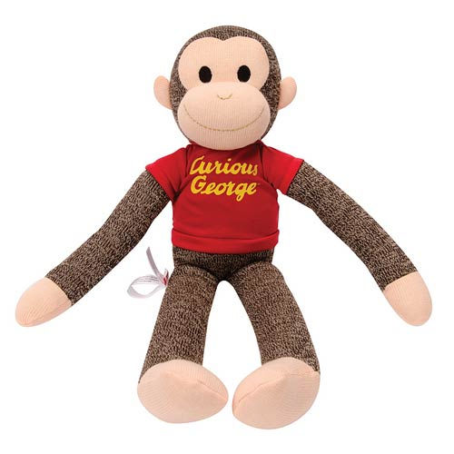 Curious George 21-Inch Sock Monkey Plush