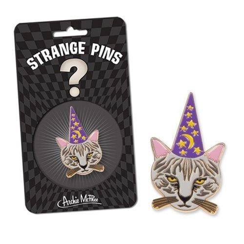 Meowlin Strange Pin