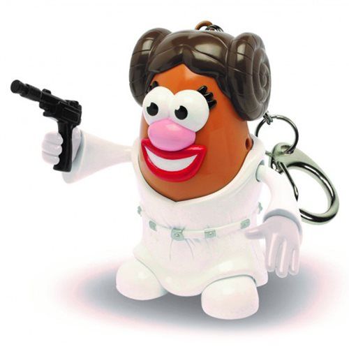 Star Wars Princess Leia Mrs. Potato Head Key Chain