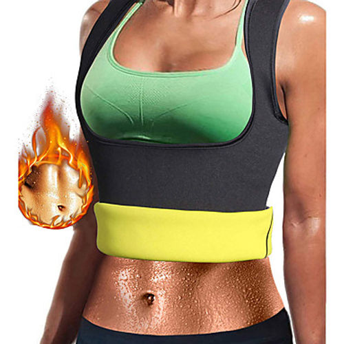 Buy Women Hot Sweat Body Shaper Tank Top Tummy Burner Slimming