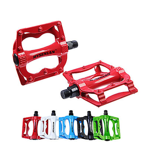 red mountain bike pedals