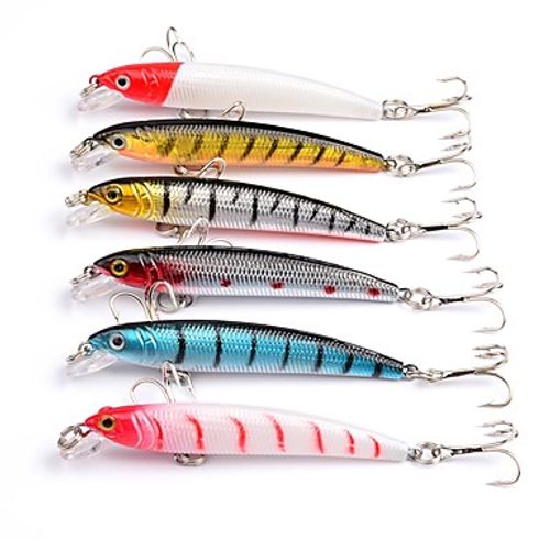 Buy 6 pcs Hard Bait / Minnow / Lure kits Hard Bait / Minnow / Lure Packs  Plastics Sea Fishing / Bait Casting / Spinning / Freshwater Fishing / Bass  Fishing / Lure Fishing #06068665 Online at desertcartMorocco