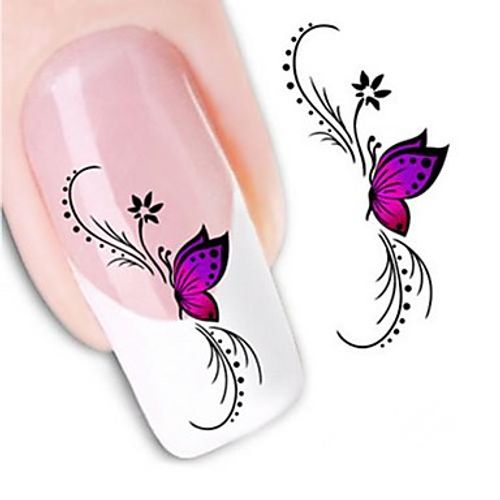 1 Pcs 3d Nail Stickers Water Transfer Sticker Nail Art Manicure Pedicure Flower Wedding Fashion Daily 02002208 Buy Online In Antigua And Barbuda At Antigua Desertcart Com Productid 83210362