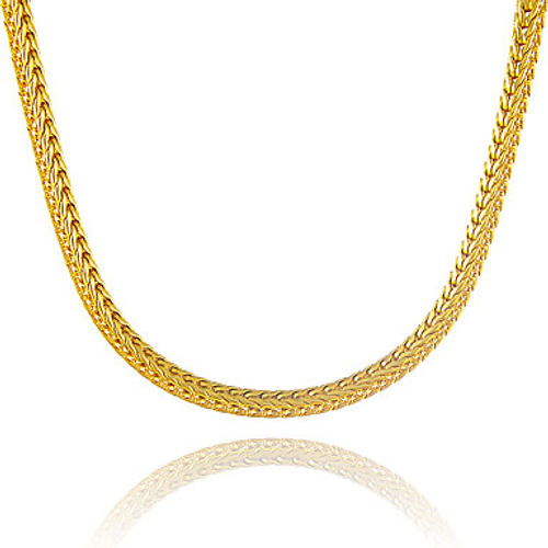 9ct Gold Snake Necklace With Ruby Eyes (268K) | The Antique Jewellery  Company
