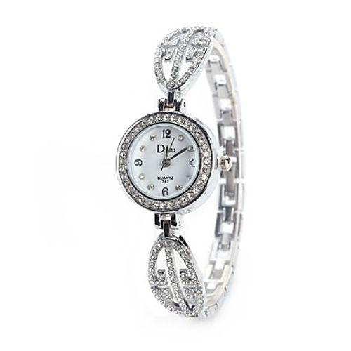 simulated diamond watch