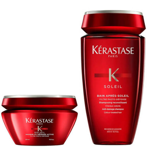 Kerastase Soleil Bain (250ml) and Masque UV Defense (200ml) Duo