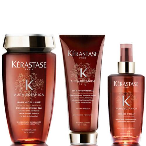 Kerastase Aura Botanica Shampoo, Conditioner and Hair Oil