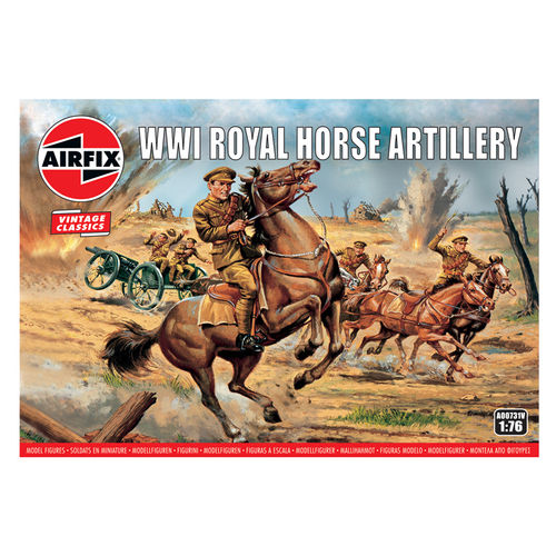 Airfix WWI Royal Horse Artillery (Scale 1:76)