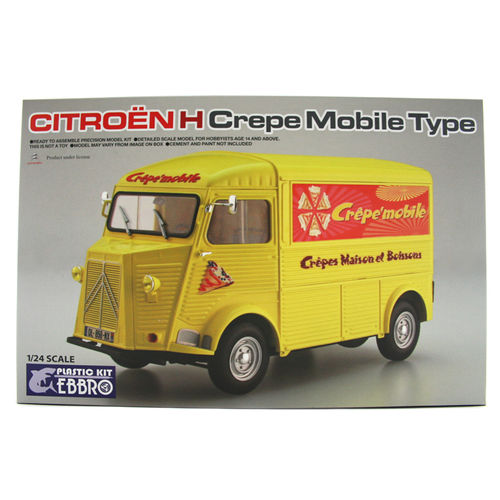 Ebbro Citroen H Crepe Mobile Type Model Set (Scale 1:24)