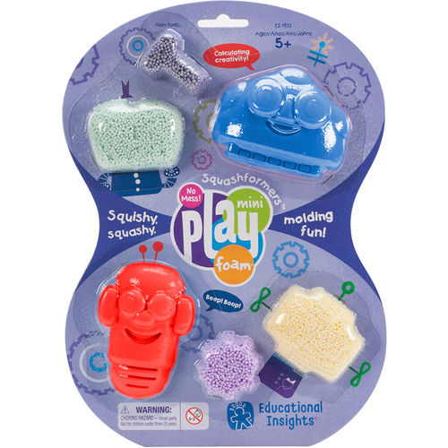 Educational Ins Mini Playfoam Squashformers Robot Pack