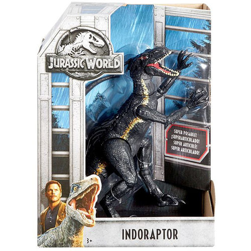 Jurassic World Villain Dinosaur INDORAPTOR Poseable Figure