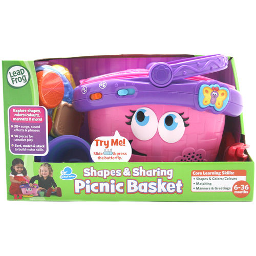 shapes & sharing picnic basket