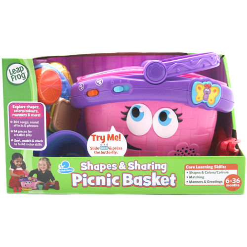 leapfrog shapes & sharing picnic basket