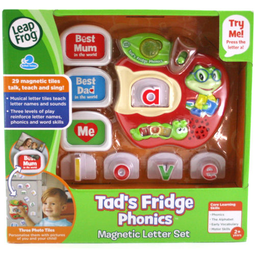 leapfrog tad's fridge phonics magnetic letter set