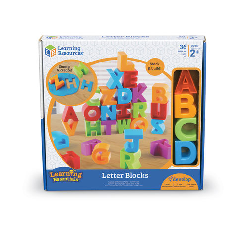 Learning Resources Learning Essentials Letter Blocks
