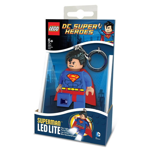 Lego DC Comics Super Heroes SUPERMAN LED Key Light