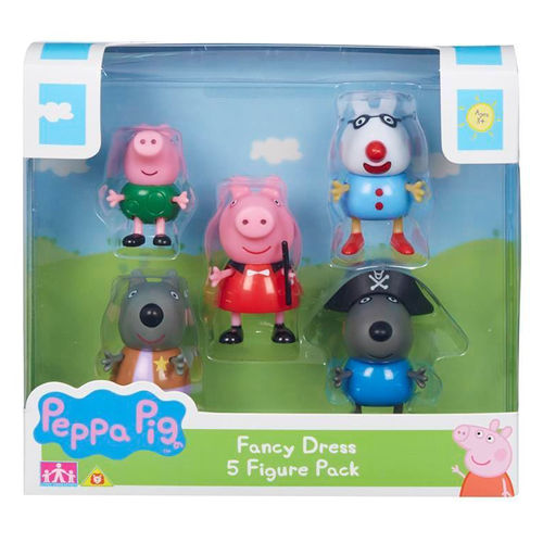 Peppa Pig Fancy Dress 5 Figure Pack (Wave 2)