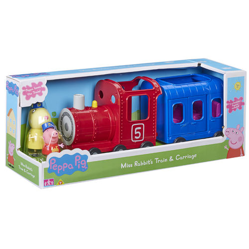 Peppa Pig Miss Rabbit's Train & Carriage