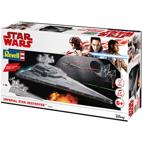 Revell Star Wars Build & Play Imperial Star Destroyer (Level 1) (Scale 1:4000)