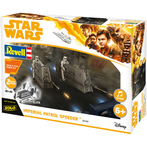 Revell Star Wars Build & Play Imperial Patrol Speeders (Scale 1:28)