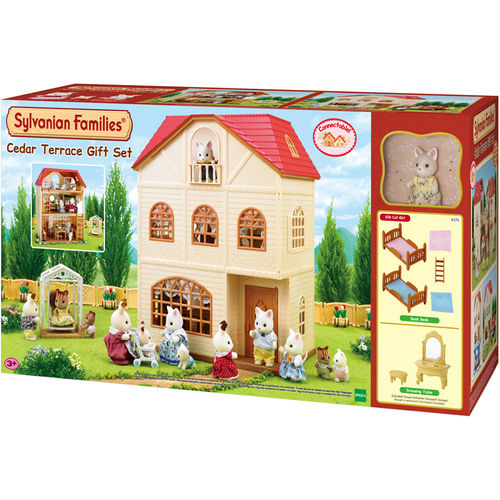 Sylvanian Families Cedar Terrace GIFT SET VERSION