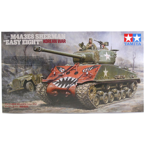 Tamiya US M4A3E8 Sherman "Easy Eight" Tank Korean War (Scale 1:35)