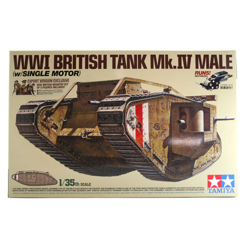 Tamiya WWI British Tank Mk.IV Male (Scale 1:35)