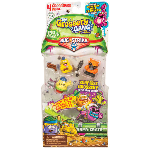 The Grossery Gang Bug Strike 4 Pack & Launcher (Series 4)